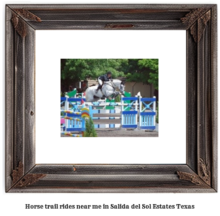 horse trail rides near me in Salida del Sol Estates, Texas